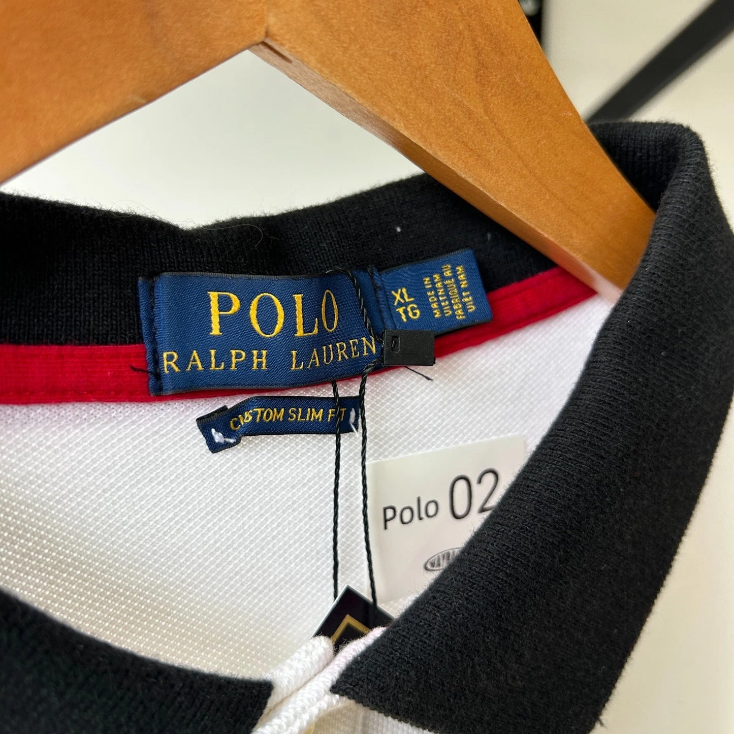 VINTAGE Y2k | Ralph Lauren Big Pony #1 Crest Striped Polo Shirt sz XL