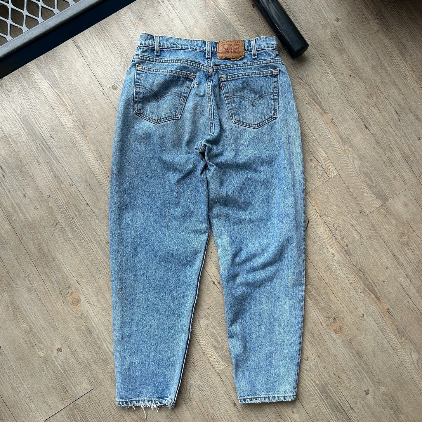 VINTAGE 90s | Levis 560 Loose Fit Tapered Denim Jeans Pants sz W32 L30