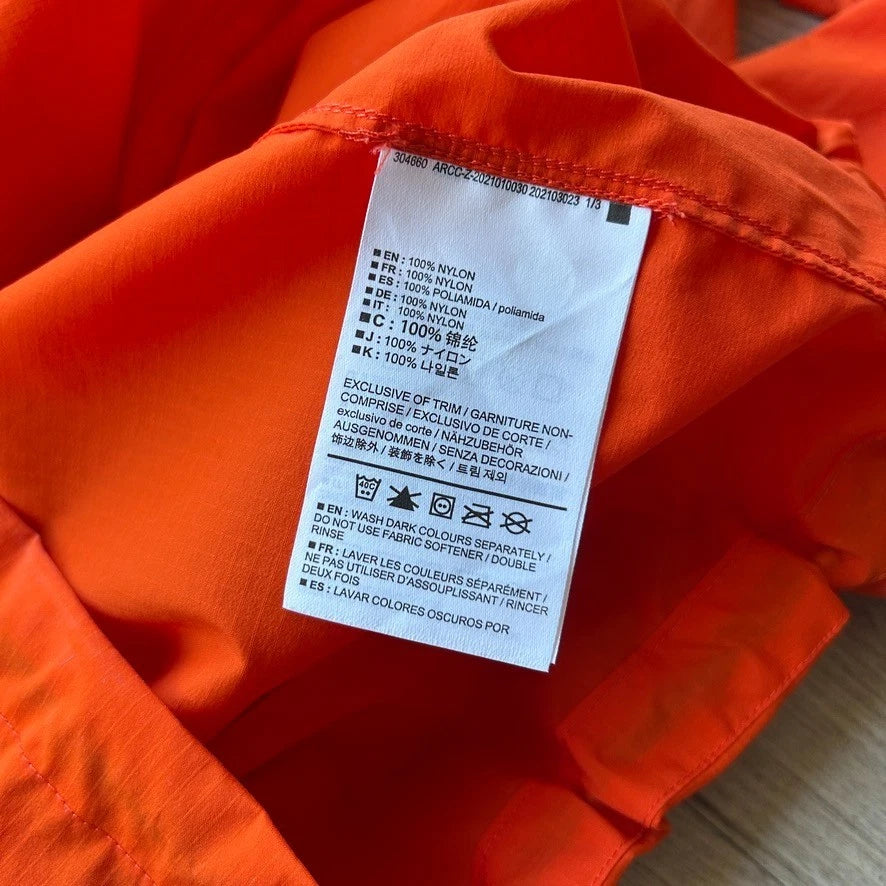 ARC'TERYX | Orange Squamish Hoody Shell Jacket sz L