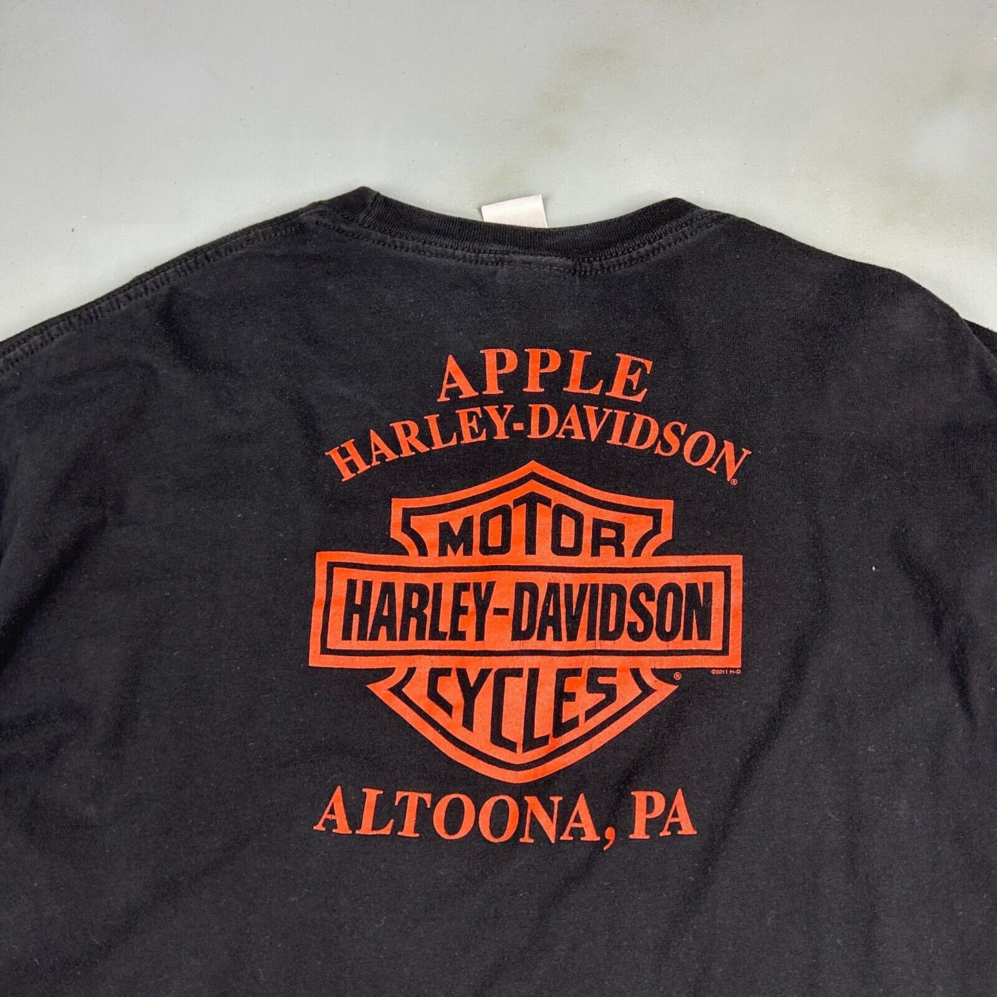 HARLEY DAVIDSON Motor Cycles My Way Is The Highway PA Biker T-Shirt sz 3XL Adult
