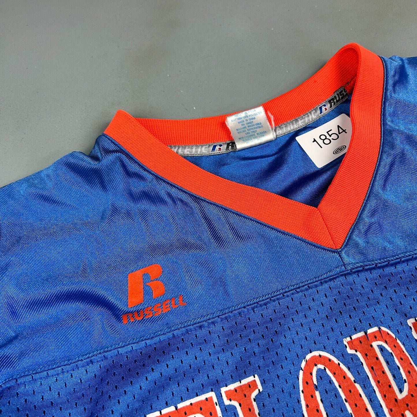 VINTAGE | Florida GATORS Russell Athletic #1 Football Jersey sz L Adult