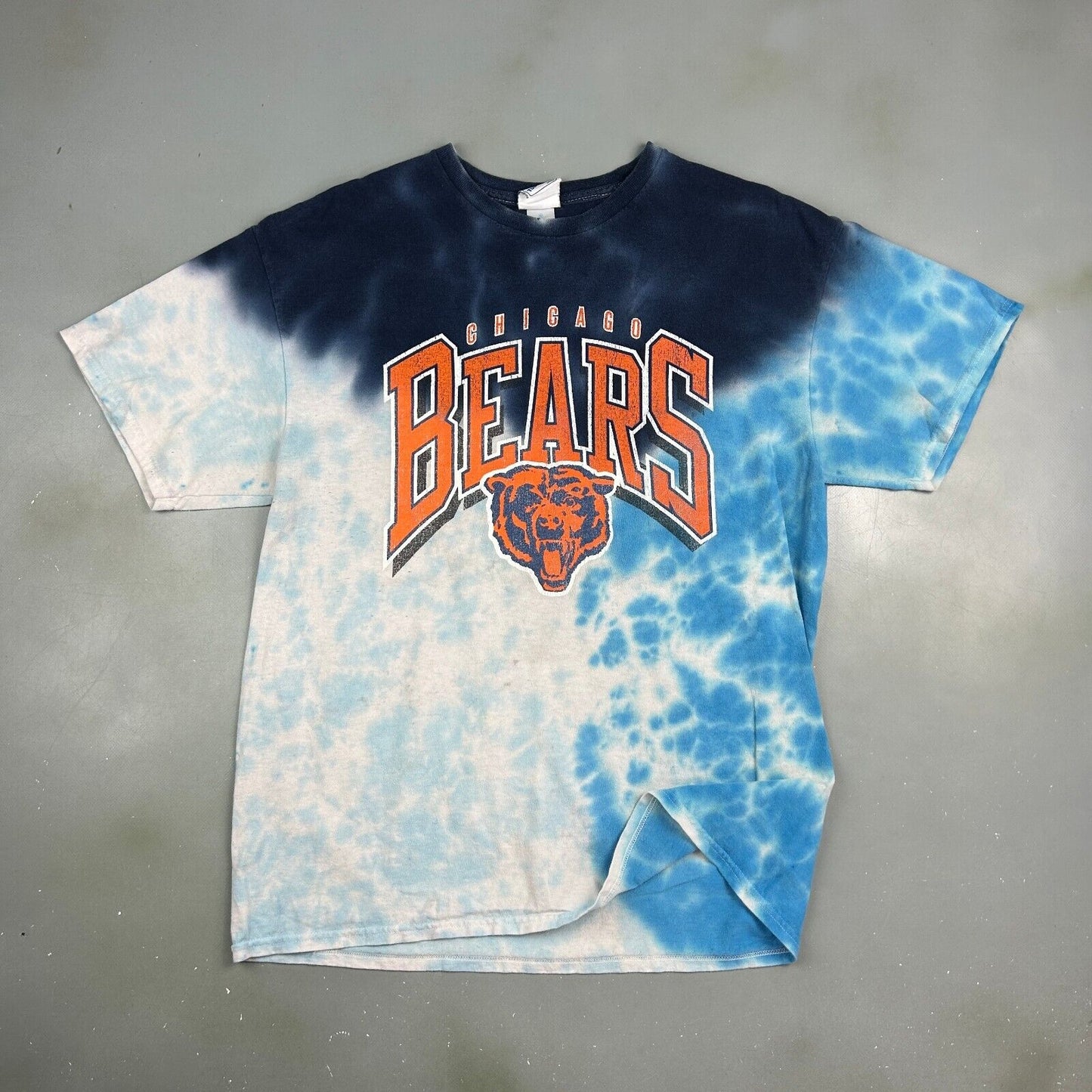 VINTAGE Chicago Bears Tye Dye T-Shirt sz Medium Men Adult