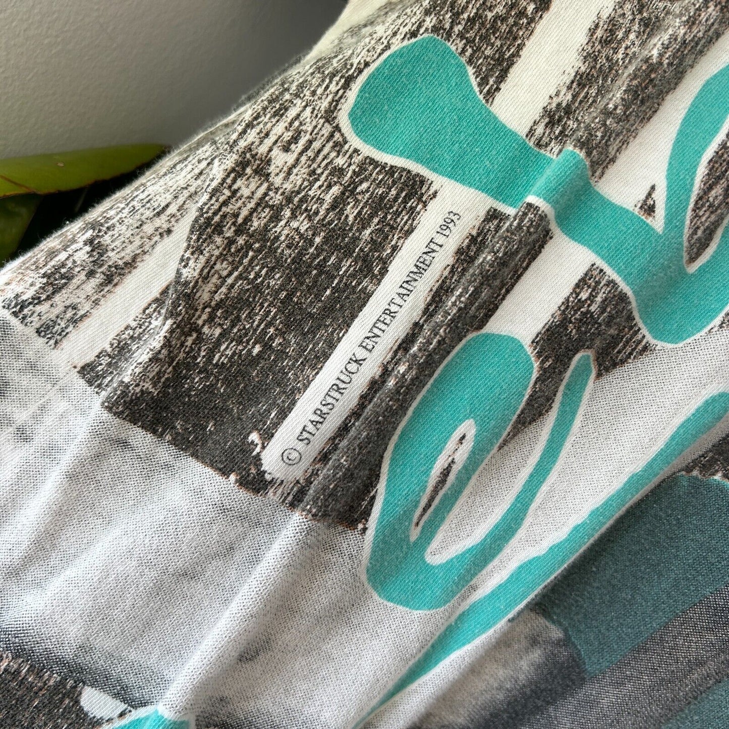 VINTAGE 1993 | REBA All Over Print Country Band T-Shirt sz XL Adult