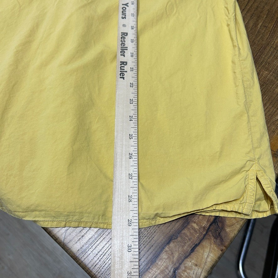 1997 S/S Stone Island | Cotton Short Sleeve Button Down Shirt sz L