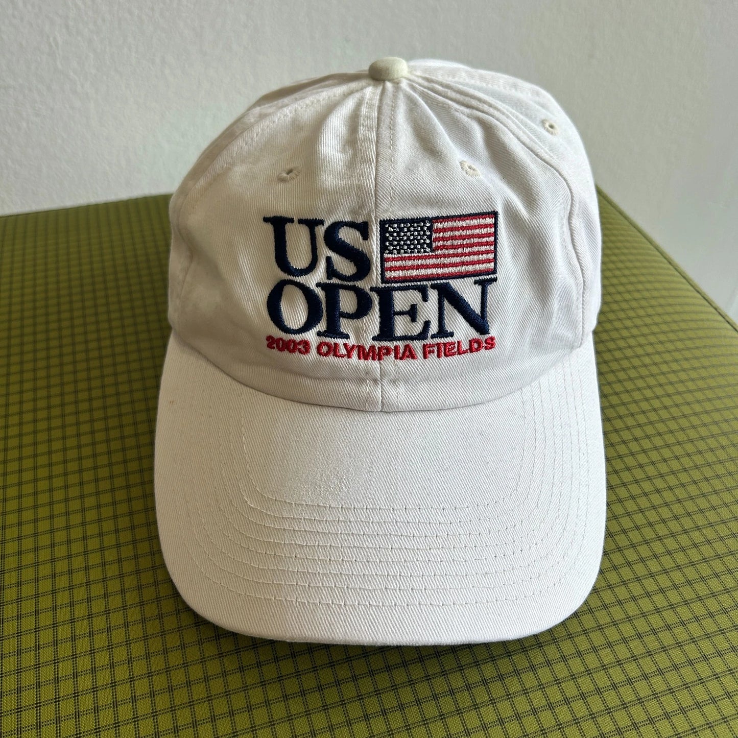 2003 | US OPEN Olympia Fields Vintage Golf Strap Hat sz OS