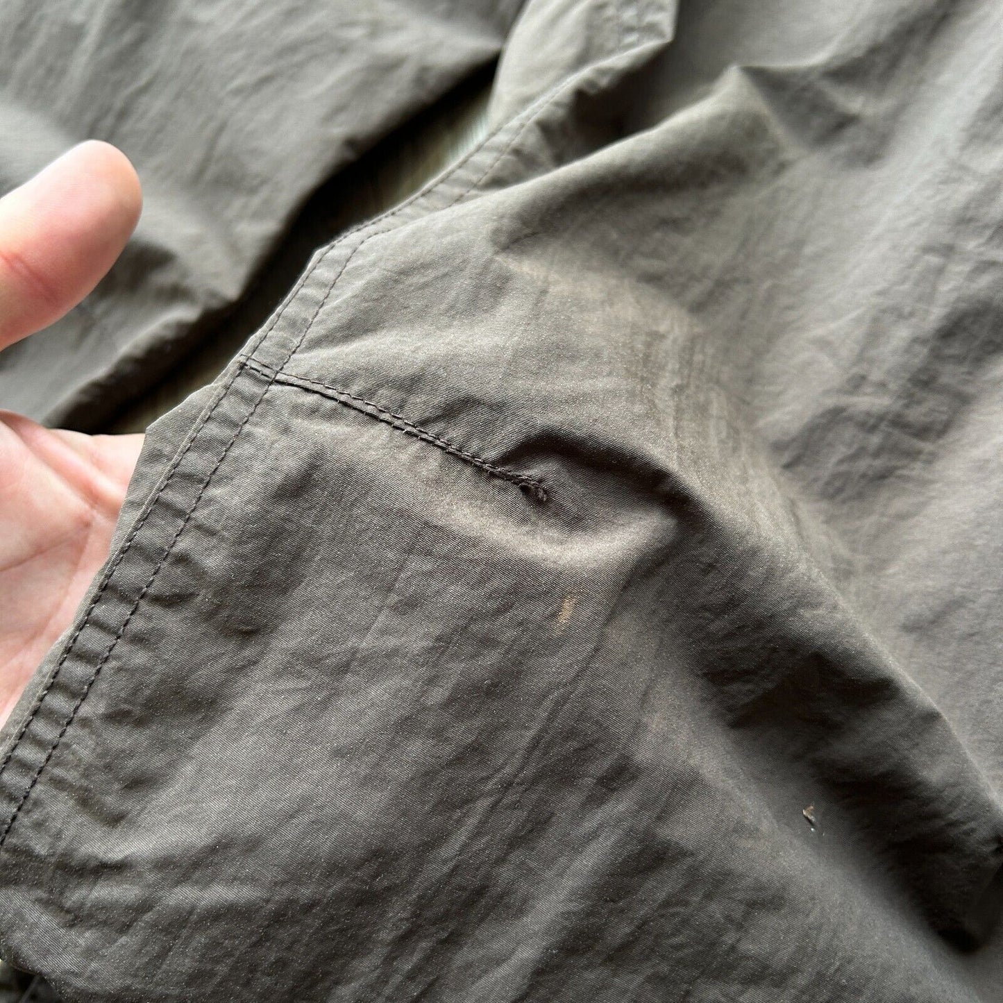 VINTAGE | GoodEnough Brown Nylon Cargo Pants sz L W34