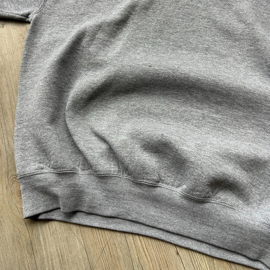 VINTAGE 90s | Russell Athletic Blank Grey Crewneck Sweater sz XXL