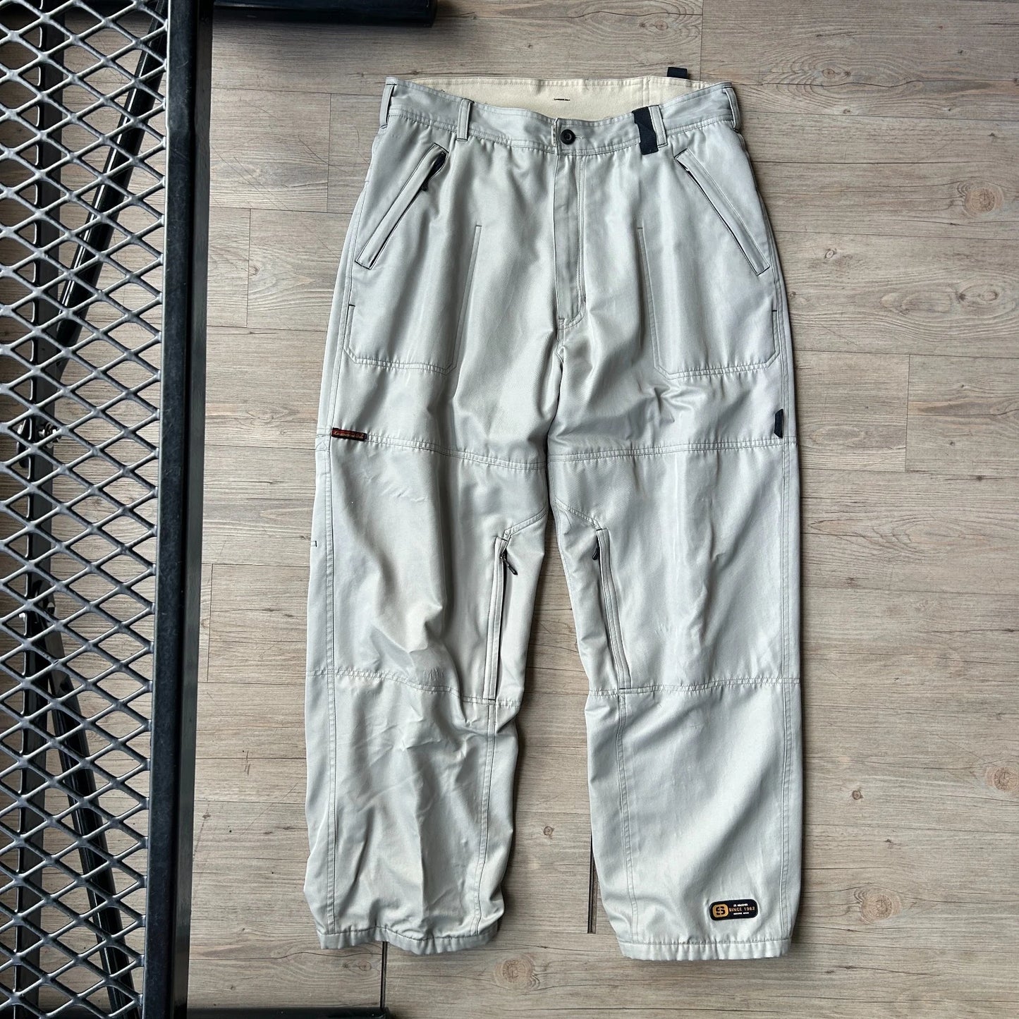 VINTAGE Y2k | Half Pipe Loose Baggy Technical Lined Track Pants sz W36 L32
