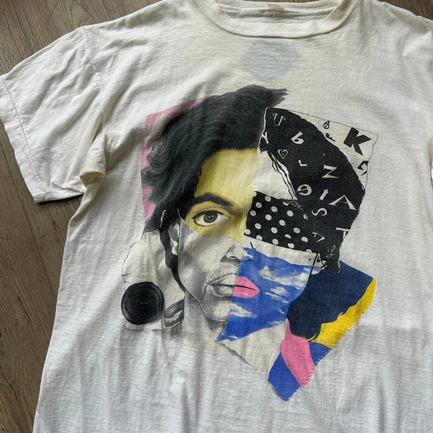 VINTAGE 80s | PRINCE Lovesexy Pop Artwork Band T-Shirt sz XL