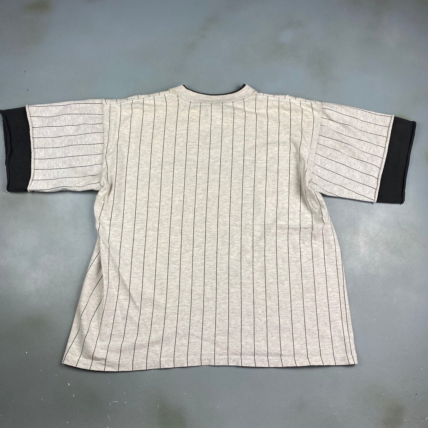 VINTAGE 90s MLB Colorado Rockies Pin Striped Salem T-Shirt sz XL Men Adult