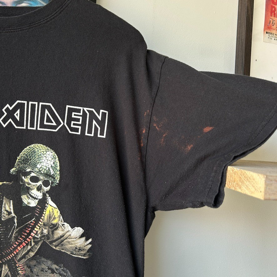 VINTAGE | Iron Maiden A Matter Of Life & Death Band T-Shirt sz L