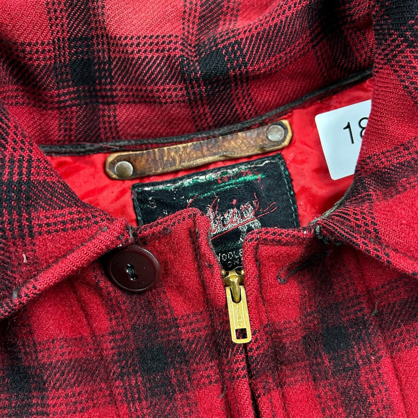 VINTAGE 80s | Woolrich Wool Plaid Flannel Lined Jacket sz S Adult
