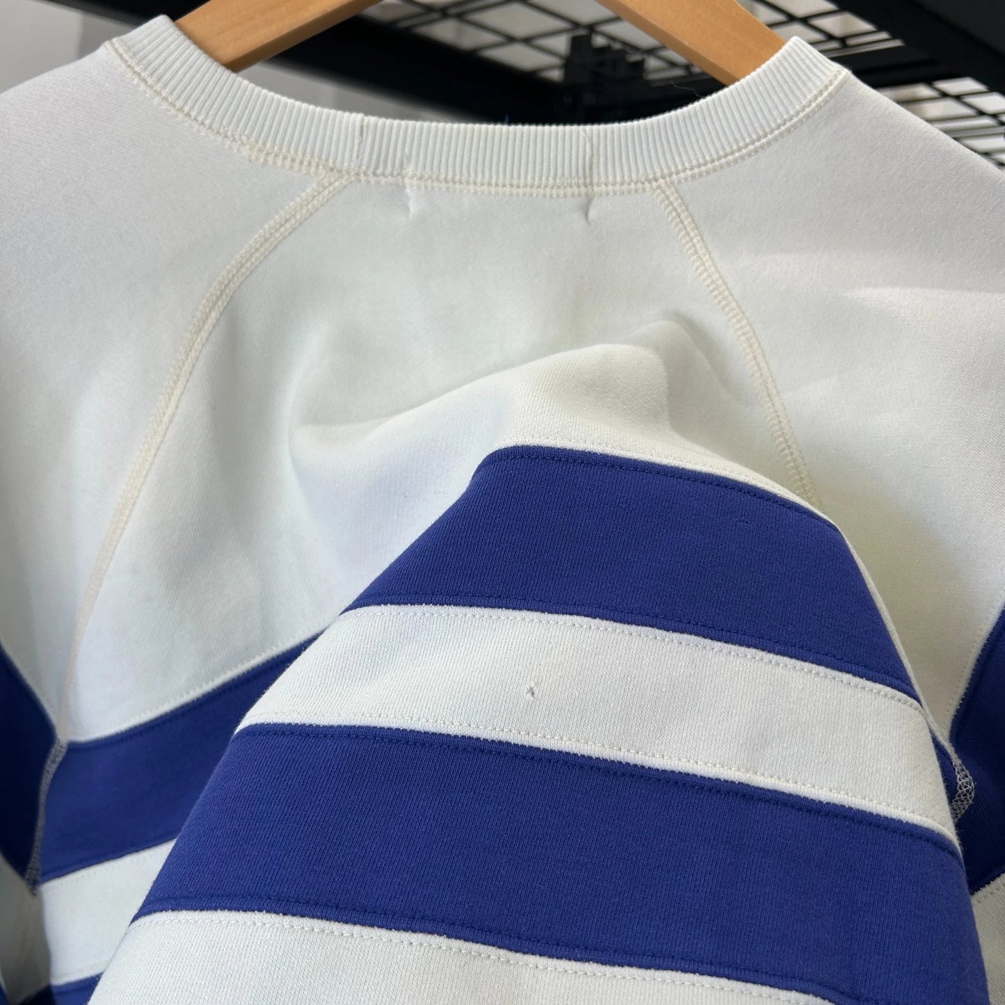 VINTAGE 80s 90s | POLO By Ralph Lauren Uni Crest Striped Crewneck Sweater sz L