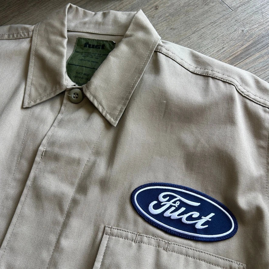 VINTAGE | America Is FUCT BDU Rothco Military Combat Jacket sz L