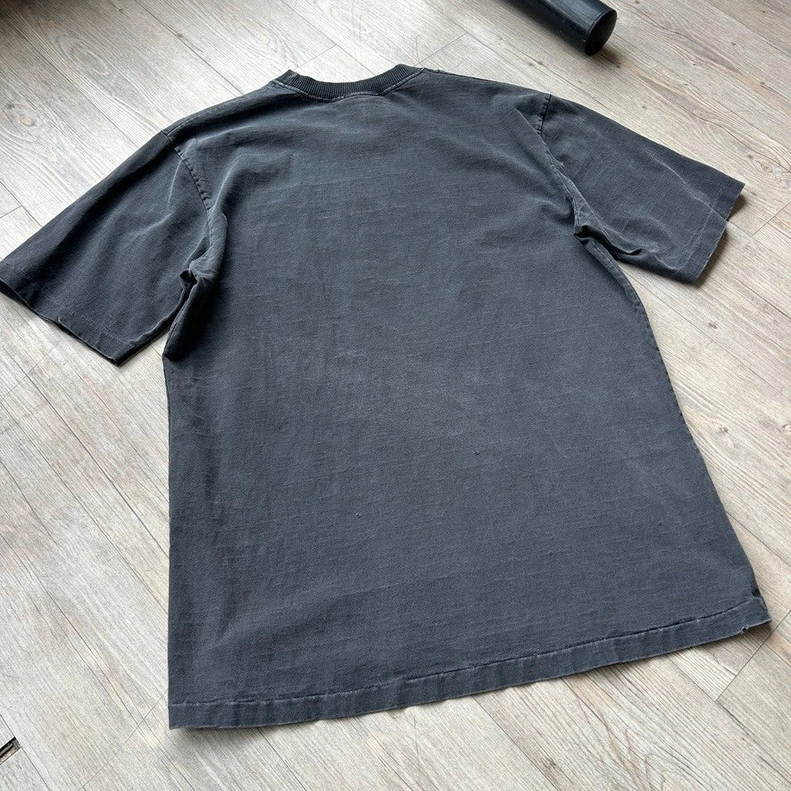 VINTAGE 90s | Harley Davidson Heritage Softail Canada Faded Biker T-Shirt sz M/L