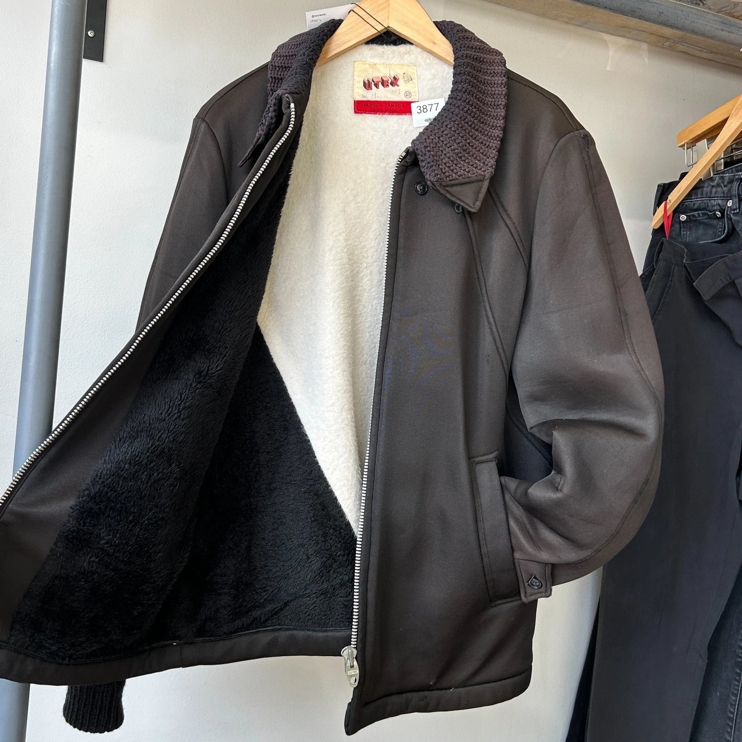 VINTAGE 70s | Utex Union Made Bomber Jacket sz 42 M/L