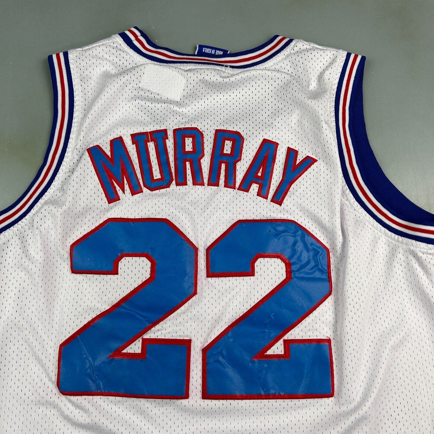 VINTAGE 90s | Tune Squad #22 Murray Champion Basketball Jersey sz M Adult
