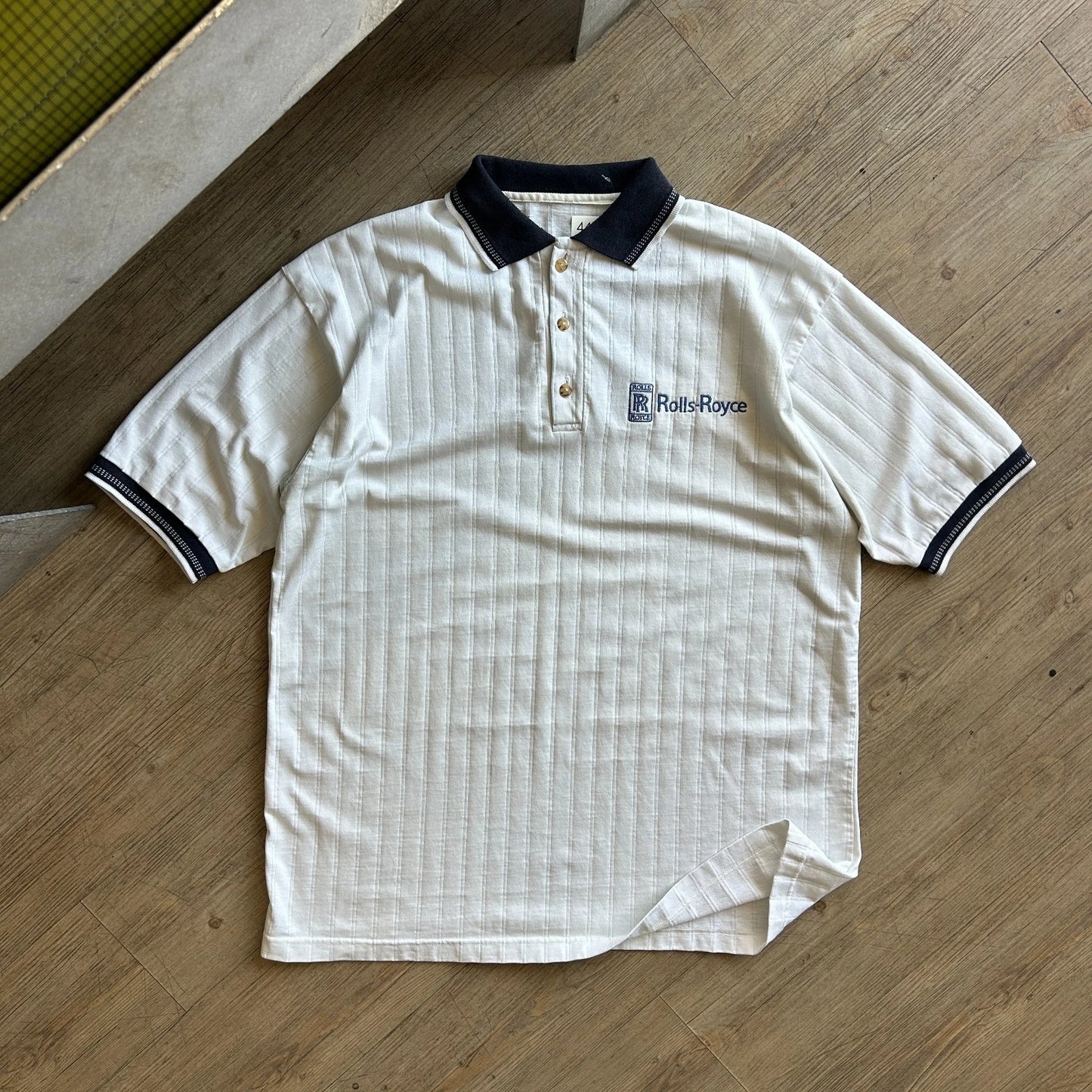 1990s | Rolls-Royce Vintage Golf Polo Shirt sz L/XL