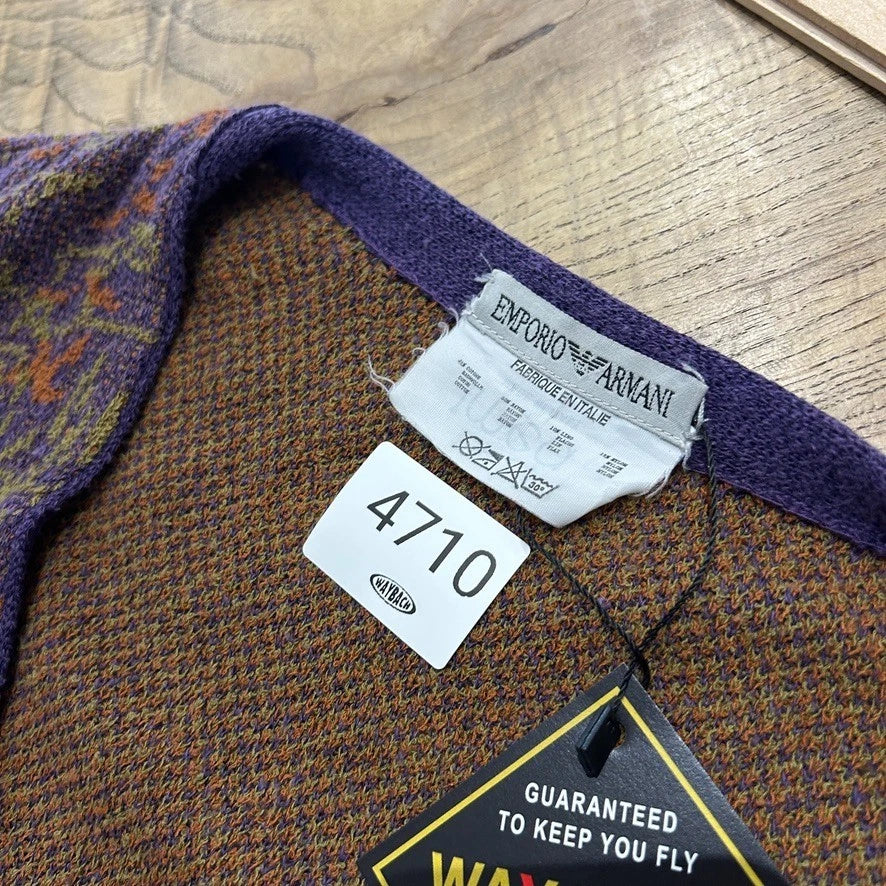 Emporio ARMANI 1990s | Vintage Cardigan Knit Sweater sz M/L