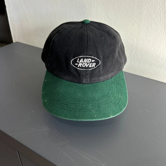 VINTAGE | Land Rover Logo Two Tone Strapback Hat sz OS