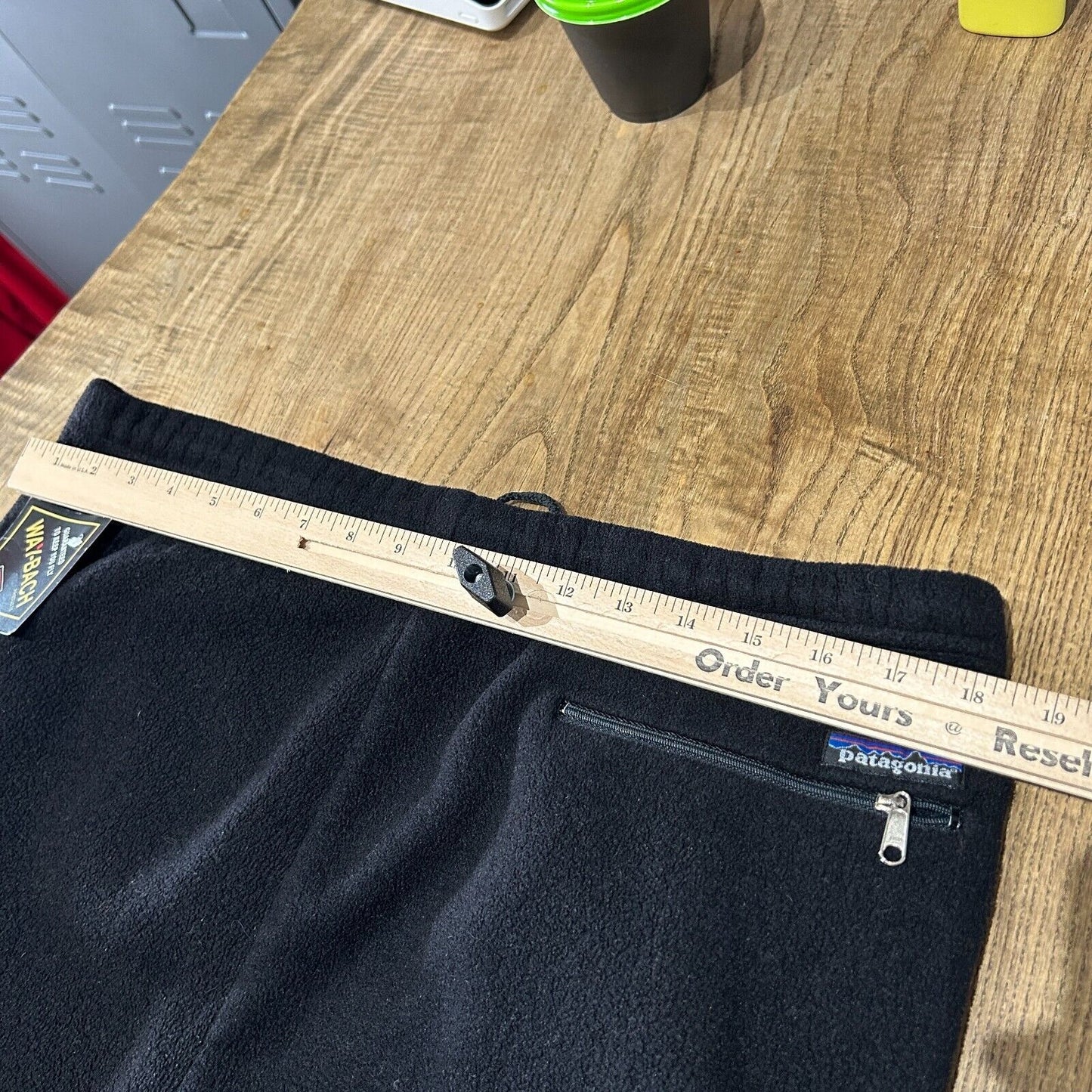 VINTAGE 90s | Patagonia Black Fleece Sweat Pants sz L Adult Made In USA