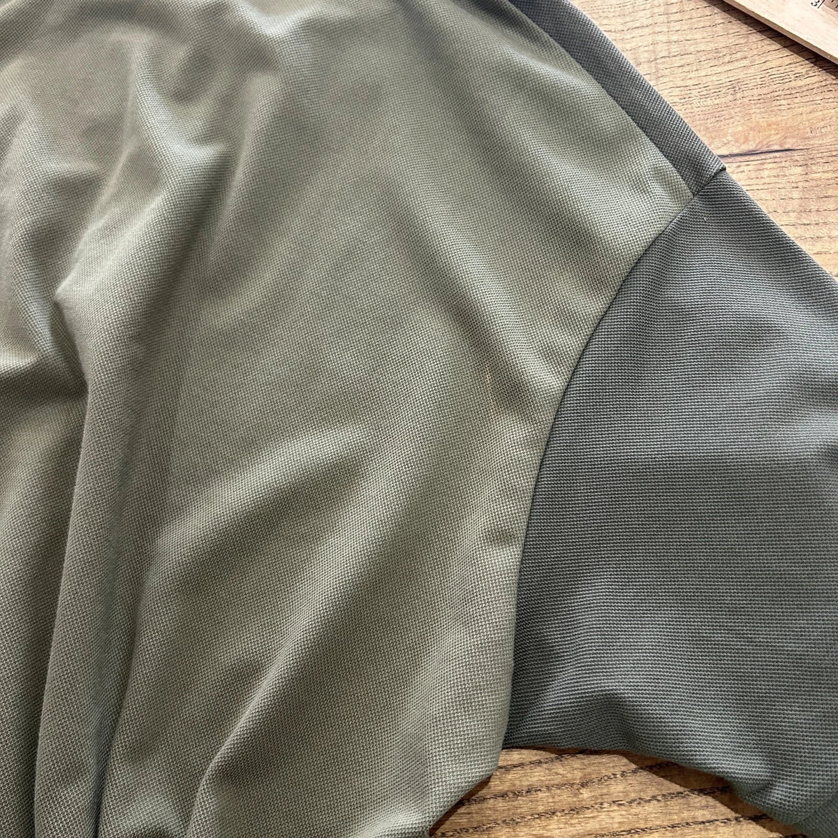 ENGINEERED GARMENTS NY | Uniqlo Two Tone Olive Polo Shirt sz M
