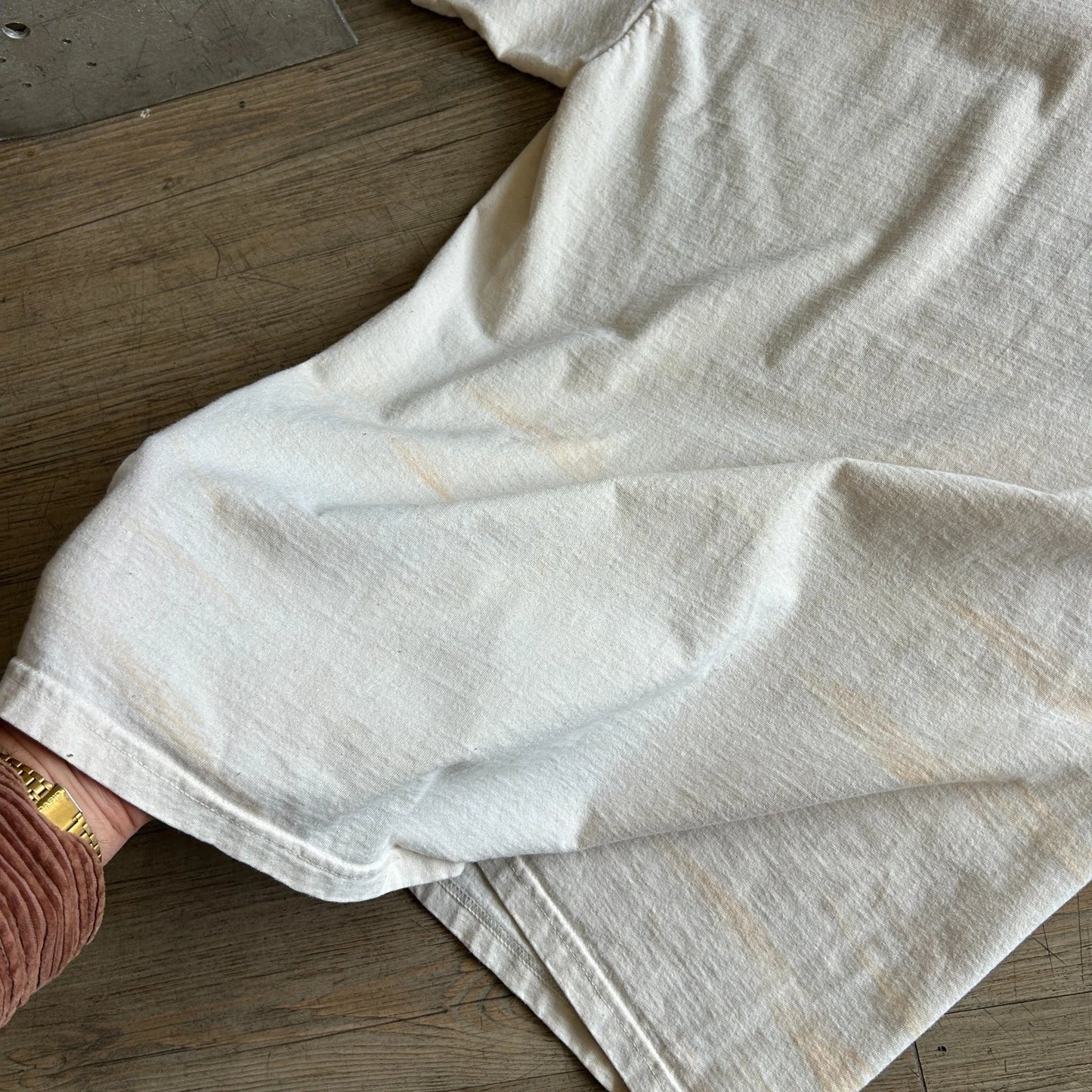 1990s | VEGAN Definition Organic Cotton USA Made T-Shirt sz M/L