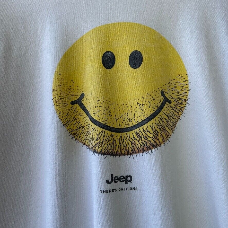 VINTAGE | Jeep There's Only One Smiley T-Shirt sz XL