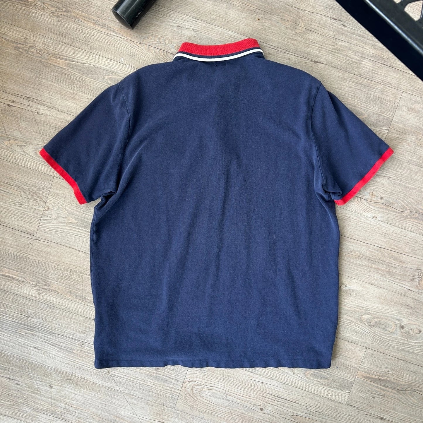 VINTAGE Y2k | Ralph Lauren NY Supply USA Flag Polo Shirt sz XL