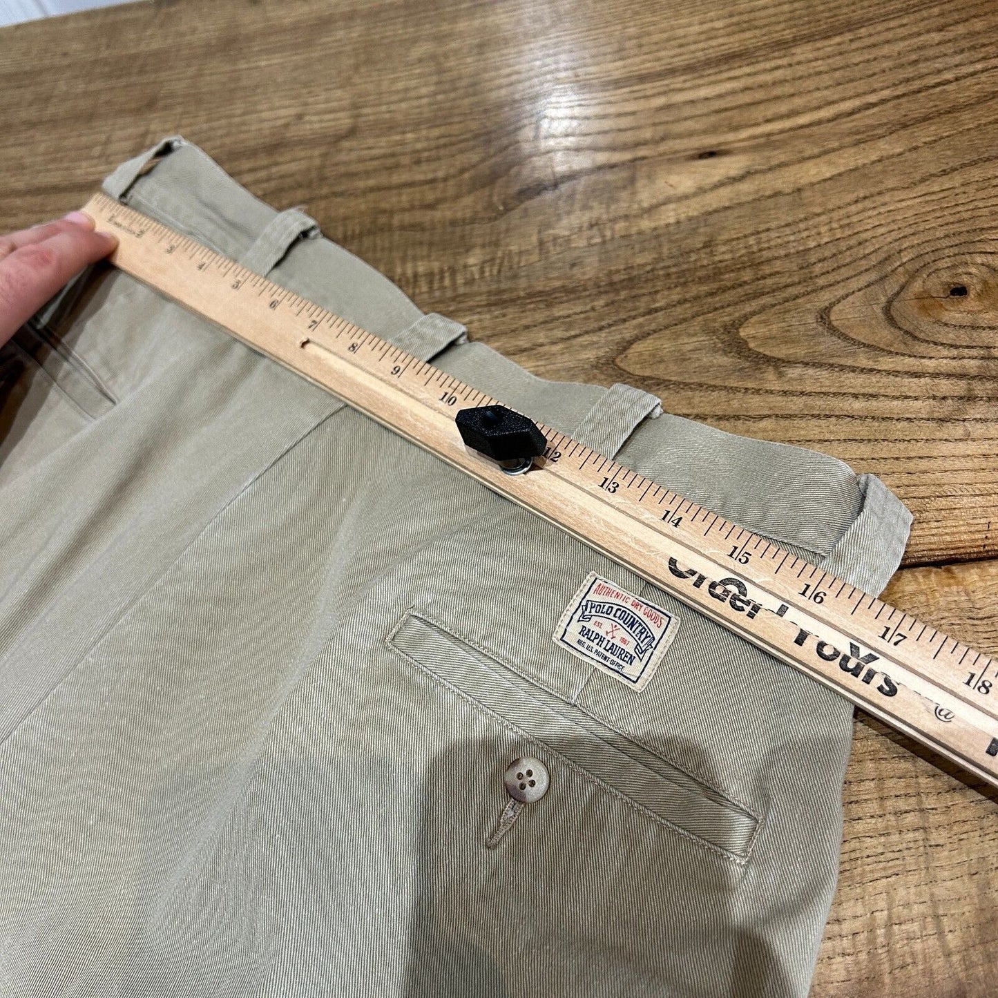 VINTAGE | Ralph Lauren Polo Country Twill Baggy Pants sz W33 L30