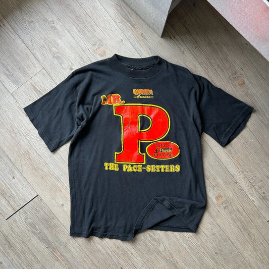 VINTAGE 90s | Mr. P Only Pounds Please The Pace-Setters T-Shirt sz M/L