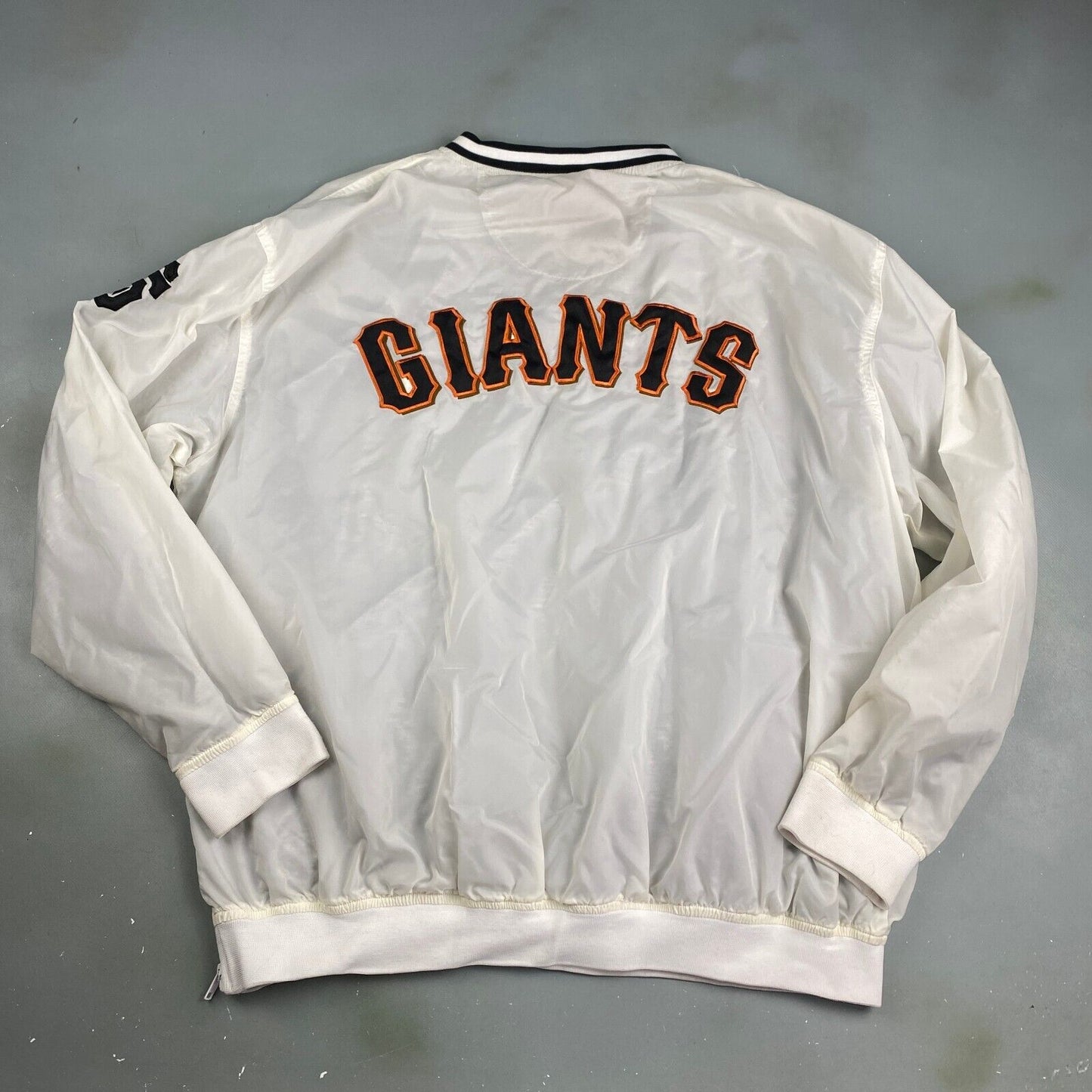 VINTAGE San Francisco Giants Pullover Windbreaker Jacket sz XL Men