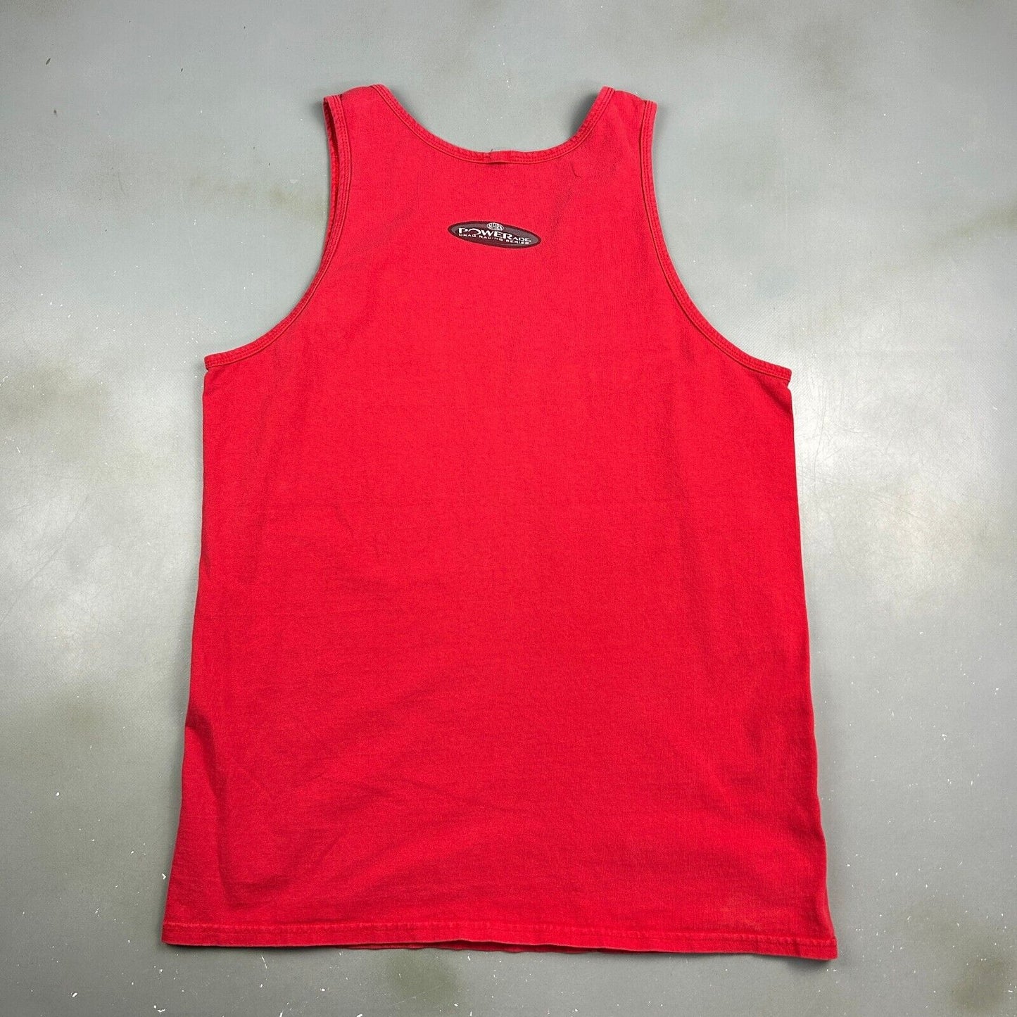 VINTAGE 04' | Budweiser Racing Team Sleeveless Red Tank T-Shirt sz L Men Adult