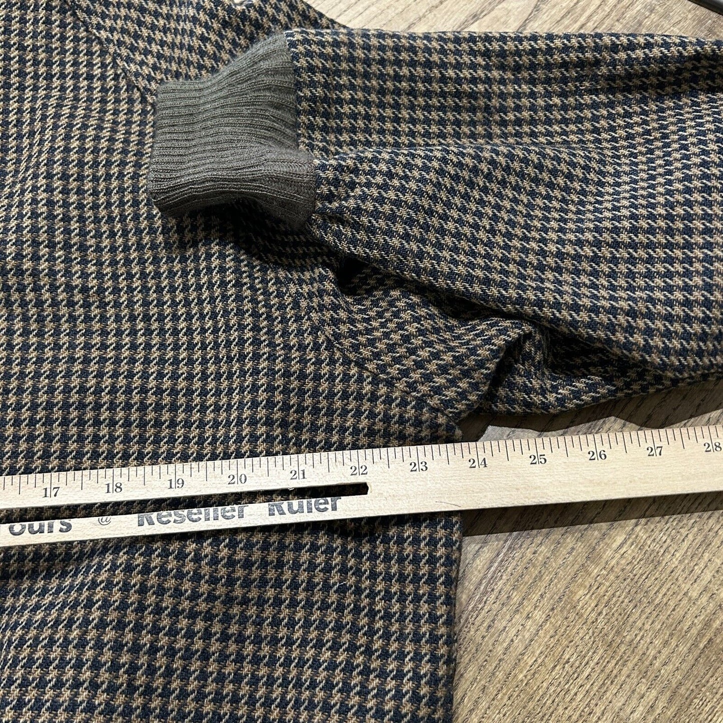 VINTAGE | Pendleton Wool Houndstooth Swinger Jacket sz M
