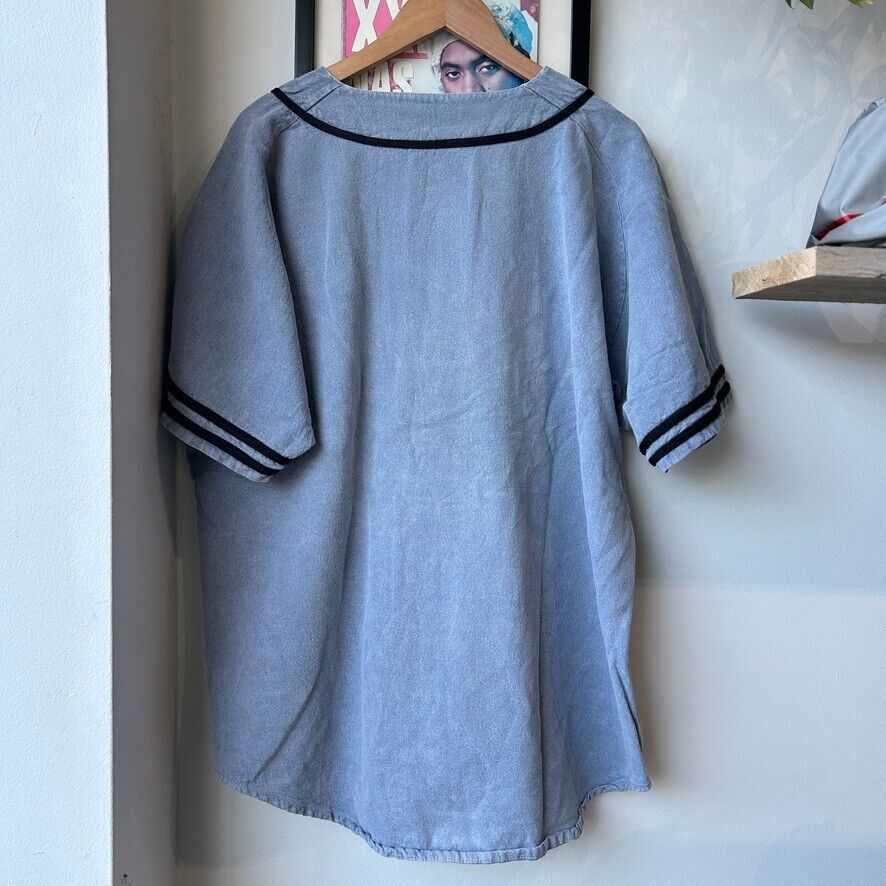VINTAGE | Roots Sporting Goods Over Dyed Baseball Jersey T-Shirt sz XL