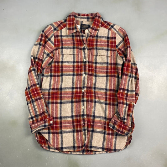 VINTAGE Pendleton Plaid Flannel Button Up Shirt sz Small Adult