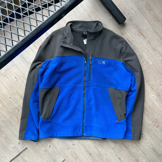 VINTAGE | Mountain HardWear Two Tone Fleece Mid Layer Jacket sz XL