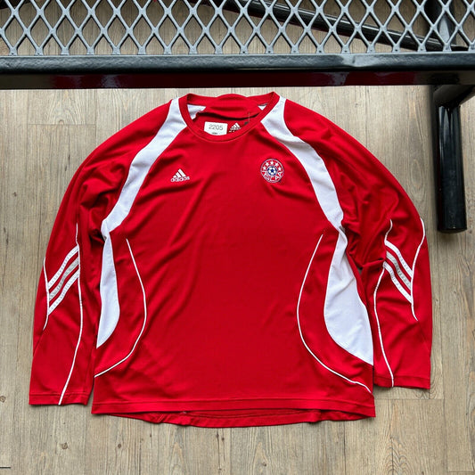 VINTAGE | ADIDAS Soccer Football Club Long Sleeve Jersey sz L/XL Adult