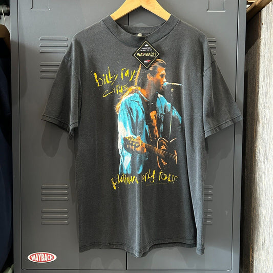 VINTAGE 1993 | Billy Ray Cyrus Platinum World Tour Band T-Shirt sz L Adult