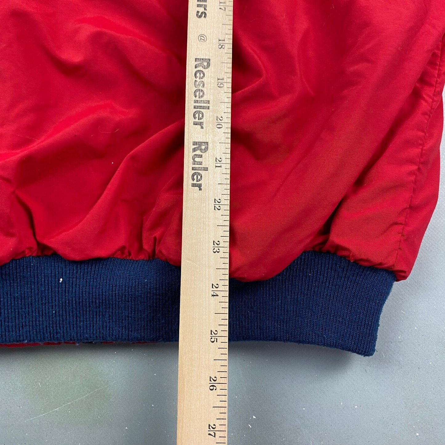 VINTAGE 90s L.L Bean Fleece Lined Warm Up Jacket sz Medium Tall Men