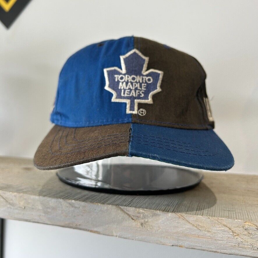VINTAGE 90s | Toronto Maple Leafs Starter Snapback HAT sz OS Youth*