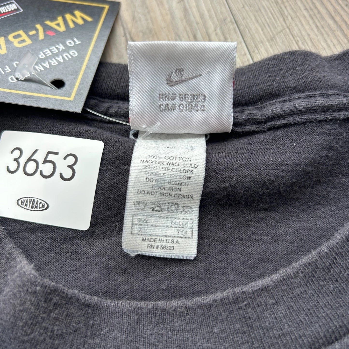 VINTAGE 90s | Michael Jordan Competitive Spirit NIKE T-Shirt sz XL