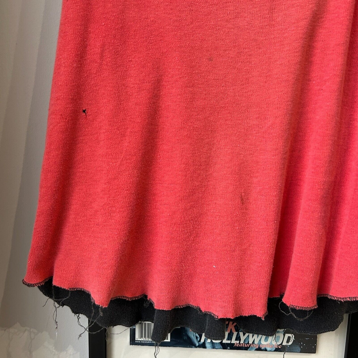 VINTAGE 70s 80s | Two Tone Faded Blank Tank T-Shirt sz M