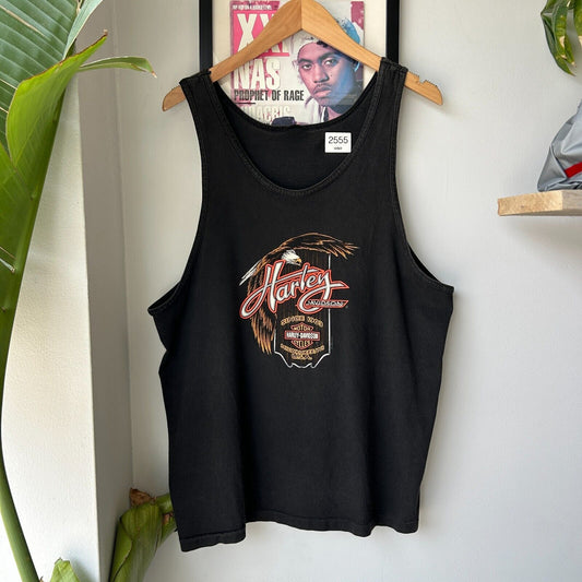 VINTAGE 90s | Harley Davidson Motorcycles Milwaukee Tank Shirt sz M-L