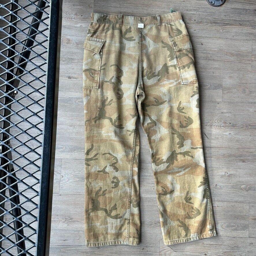 VINTAGE | Ranger Faded Camo Reversible Cargo Pants sz W33 L30