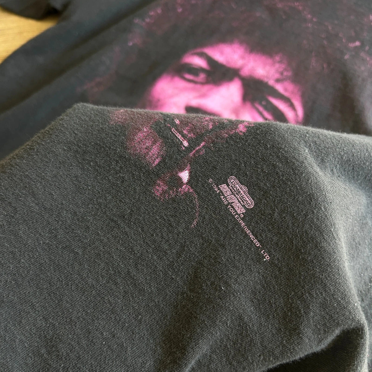 VINTAGE 1994 | Jimi Hendrix Big Portrait Winterland Band T-Shirt sz L