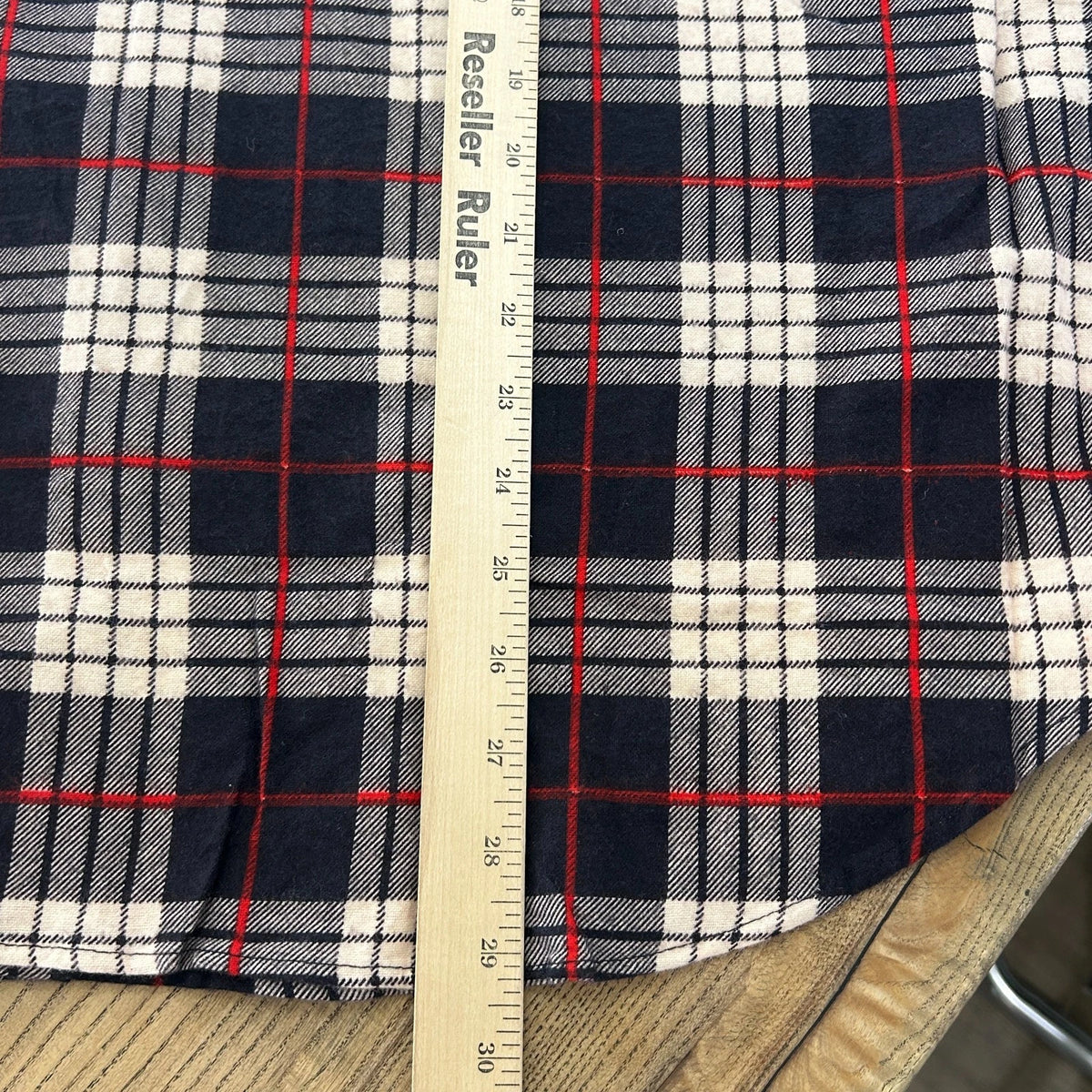 VINTAGE | Rugged Plaid Flannel Button Down Shirt sz L