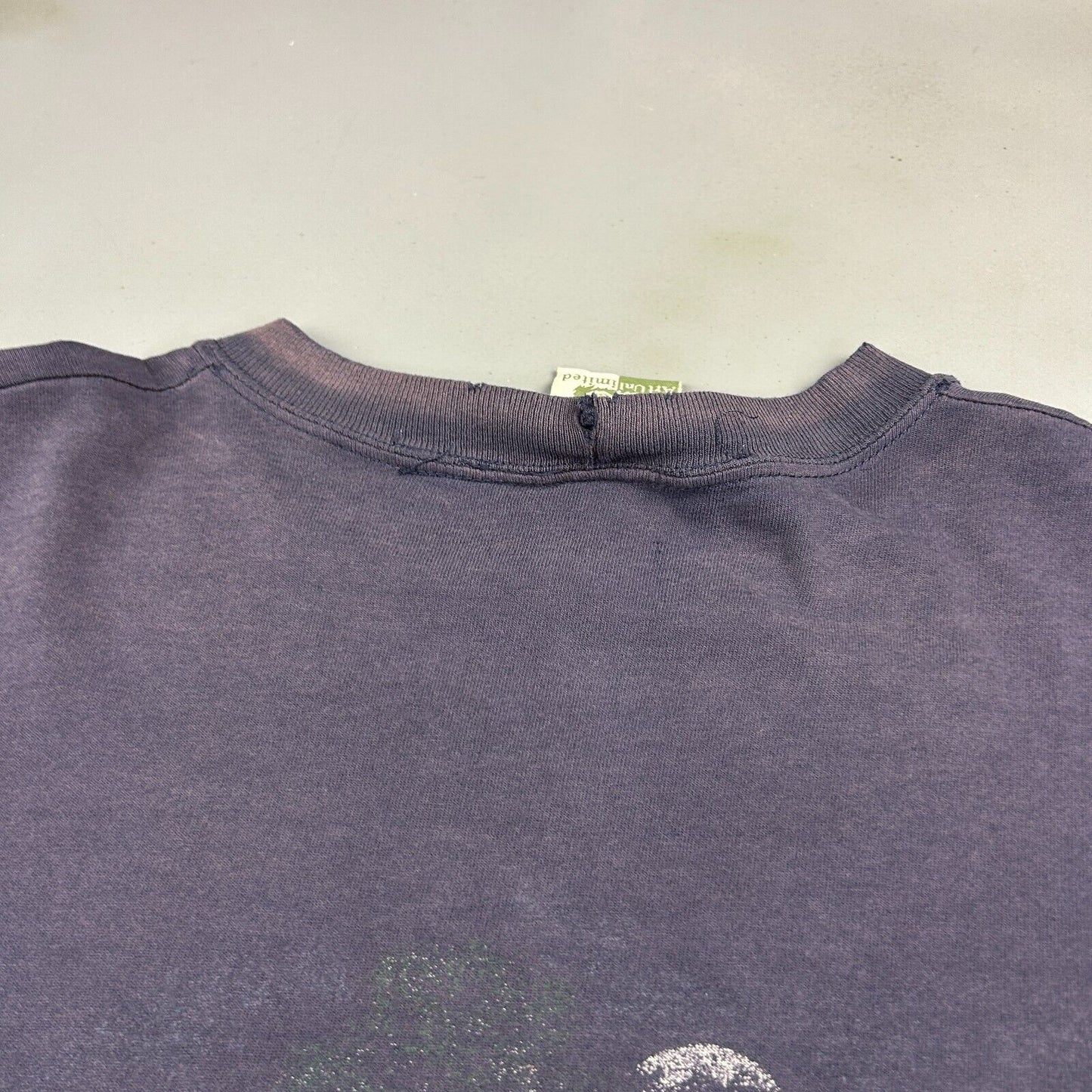 VINTAGE 90s | Camping Art Unlimited Nature Wrap Print T-Shirt sz XL Adult
