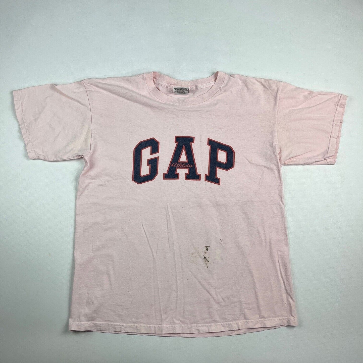 VINTAGE The Gap Graphic Print Shirt Adult Medium Pink Men 90s