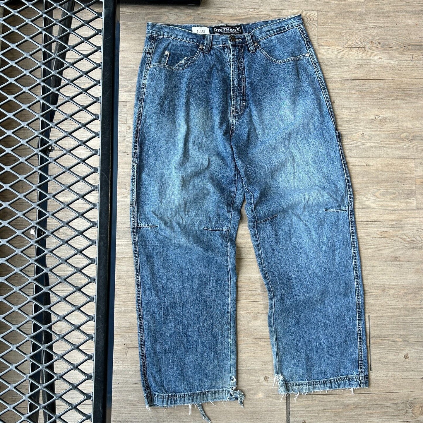 VINTAGE Y2K | OutKast HipHop Workwear Baggy Denim Jeans Pants sz W36 L32